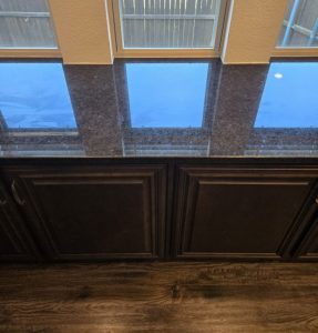 Black Angola Granite Countertop Installation in Dallas