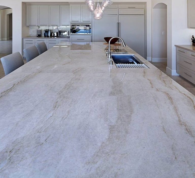 Taj Mahal Quartzite Countertops in DFW